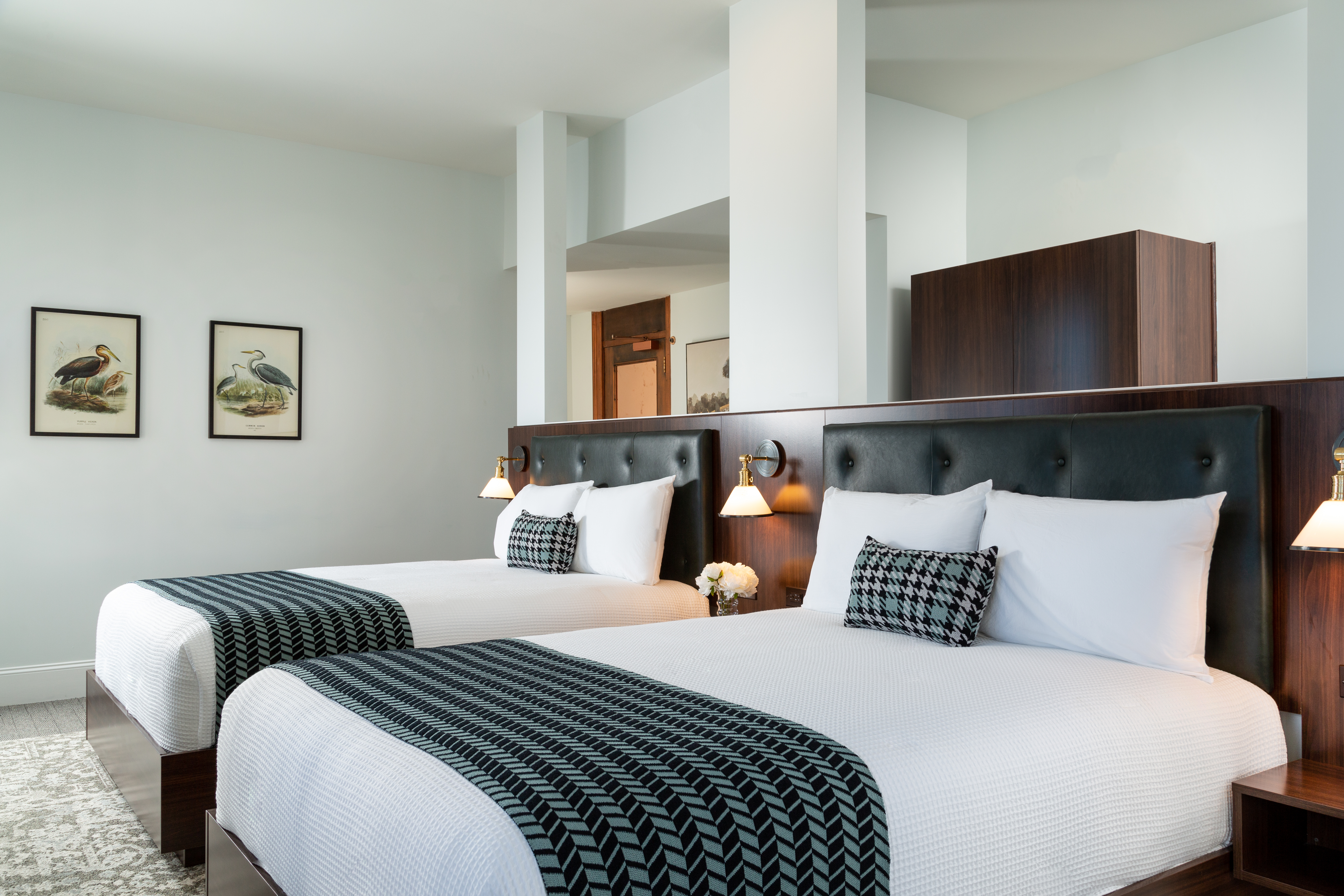 Classic Double Queen - Roanoke Hotel Rooms