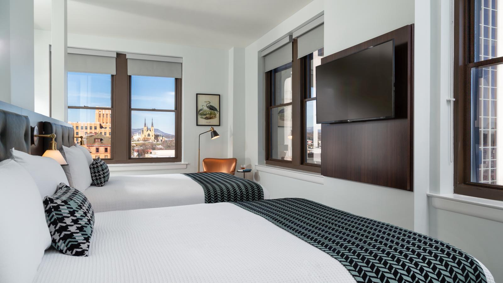 Classic Double Queen - Roanoke Hotel Rooms